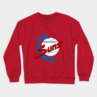 Original Gold Coast Suns Senor Baseball Crewneck Sweatshirt